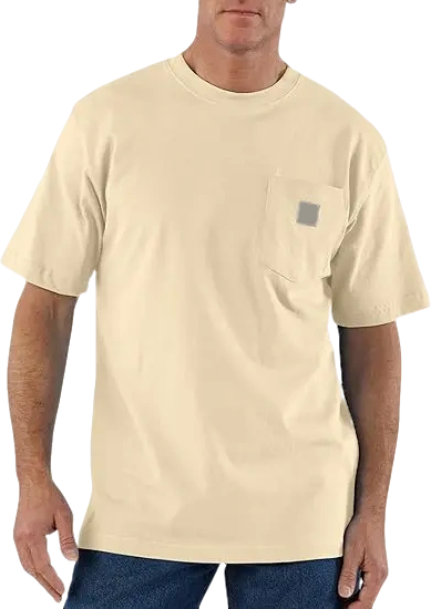 CHT Men's K87 Workwear Loose Fit Heavyweight Short-Sleeve Pocket T-Shirt (Also Available in Big & Tall)