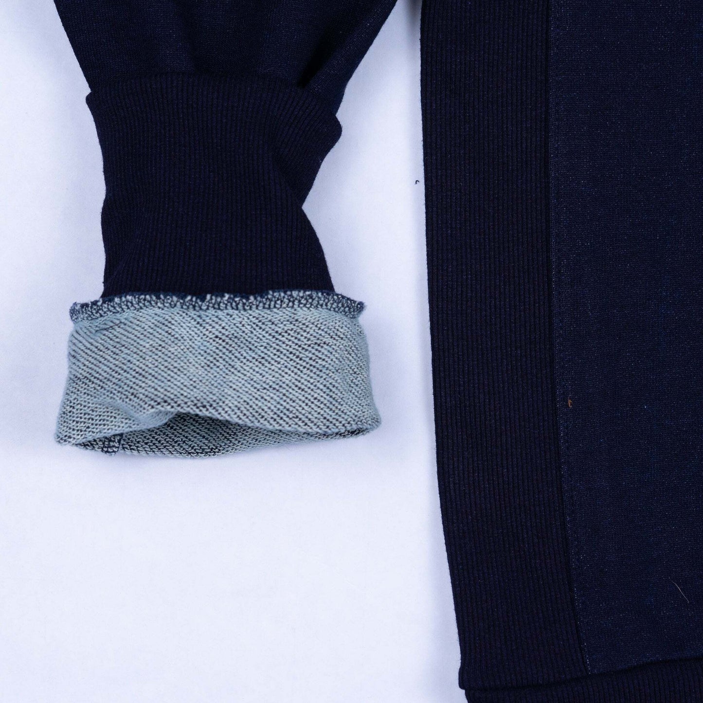 BNAGEROW - Raw Indigo Crew Sweatshirt