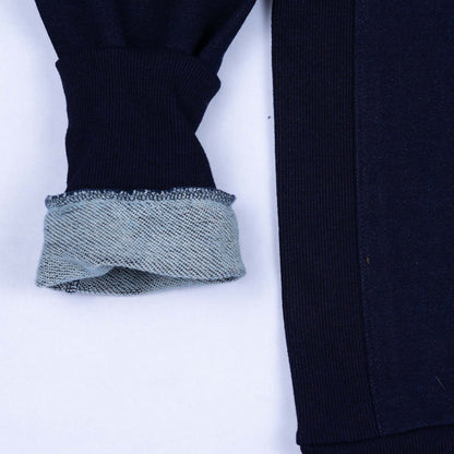 BNAGEROW - Raw Indigo Crew Sweatshirt