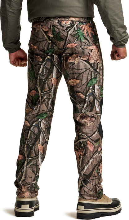 Men's Winter Waterproof Tactical Pants, Softshell Fleece Lined Snow Ski Cargo Pants