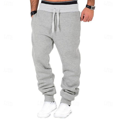 Mens 7 Pack Fleece Workout Jogger Sweatpants With Pocket and Drawstring Size S-3XL