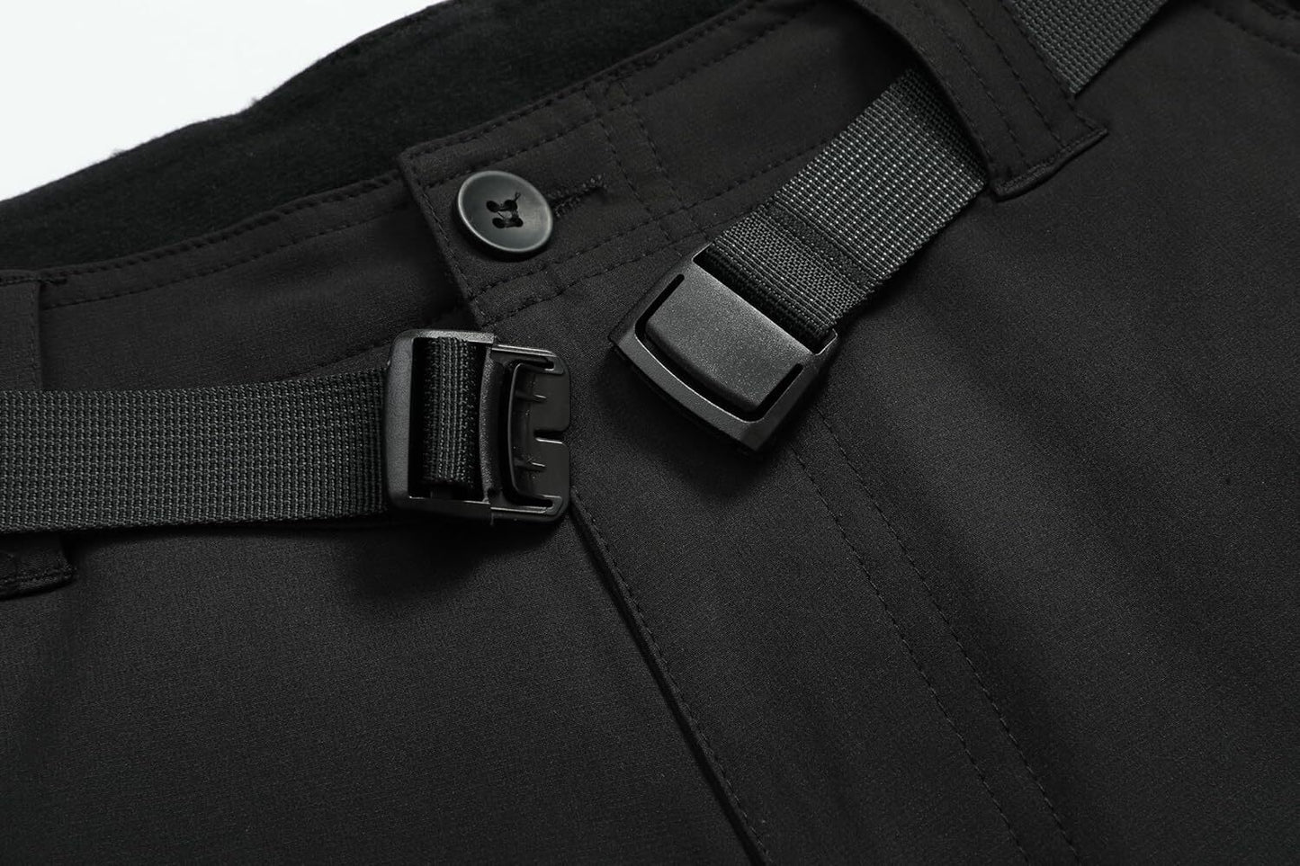 Men's Lightweight Cargo Pants Waterproof Quick Dry Tactical Pants Outdoor Hiking Pants with Belt