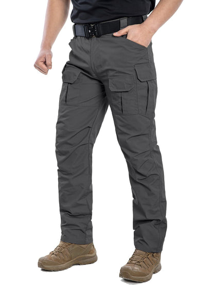 Men's Ripstop Work Pants,Water Resistant Outdoor Tactical Pants