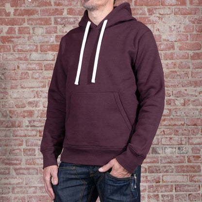 BNAGEROW - PULLOVER HOODIE - Oxblood