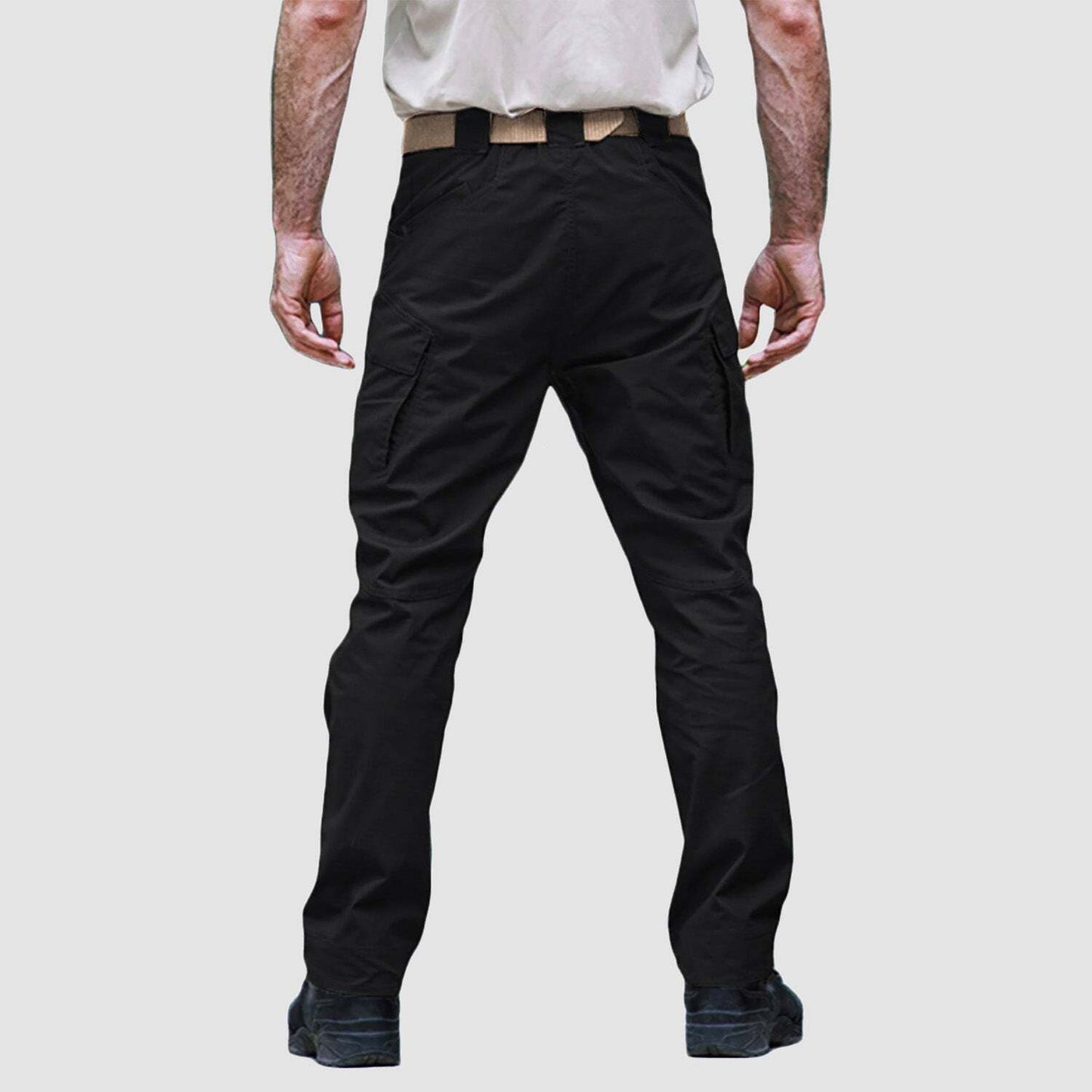 7-Packs Men's Tactical Pants with 9 Pockets Rip-Stop Work Hiking Pants